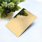 8K Mirror finish SS 304 1mm thick stainless steel sheet prices 201