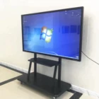 65 "タッチスクリーンledマルチタッチインタラクティブフラットパネルディスプレイモニター用教室教育教師使用