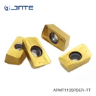 China Manufacturer Cemented carbide indexable face milling inserts CNC cutting tools APMT1135PDTR