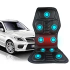 Massage mattress Relief Expert Back Car Seat Massager Cushion Chair Pad with Heat 9 Vibrating Motors for Office Auto Home