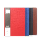 Custom printing 2019 hardcover A5 pu leather book diary journal agenda daily dot grid journal with logo print