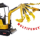 Excavator Price Mini 0.8T Small Digger 1 Ton With Rubber Track