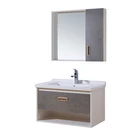 Cheap Single Bathroom Vanity Cabinet Corner Sink Washroom Cabinet