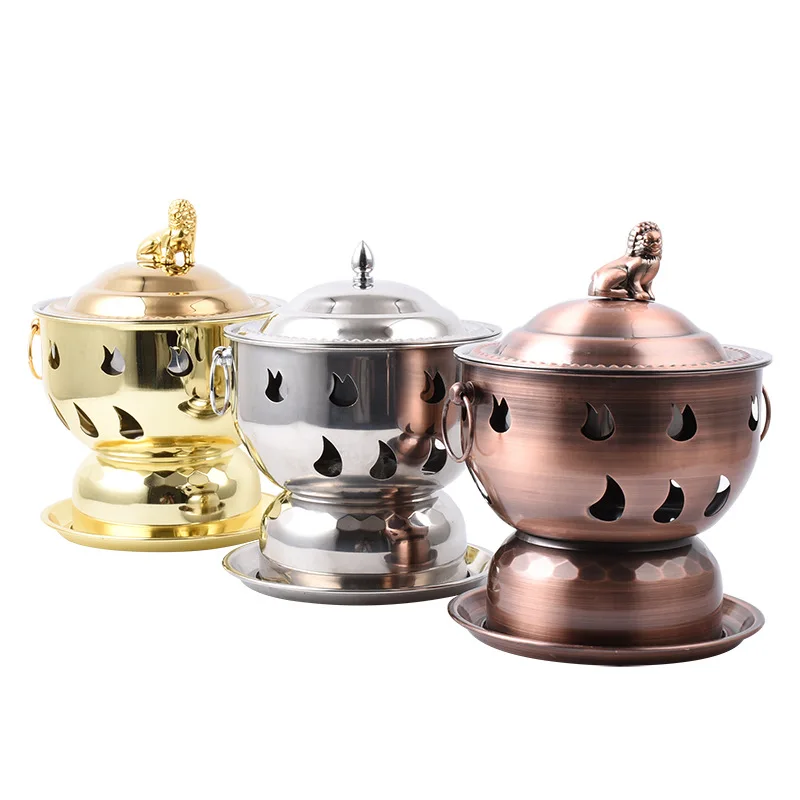 Single Mini Small Restaurant Gold Furnace Food Warmer Stainless Steel