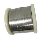 Nickel High Temperature Heating Resistance Flat Wire Chrome Cr20Ni30
