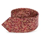 Custom man handprinted 100% silk floral pattern neck tie
