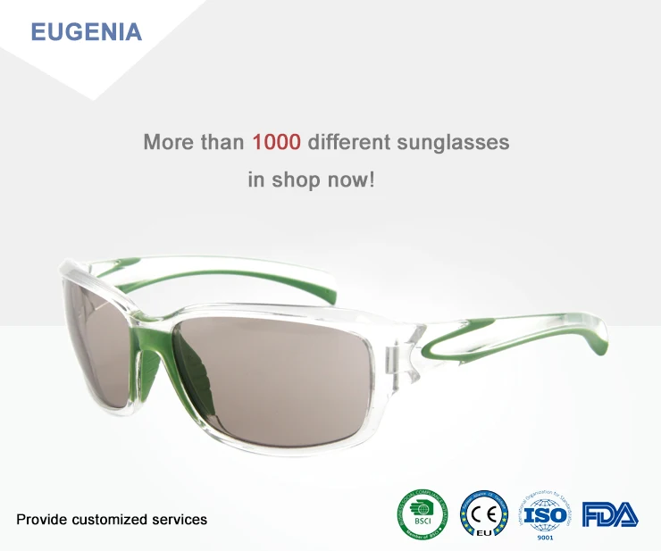 EUGENIA wholesale accept custom logo cat.3 polarized sport sunglasses