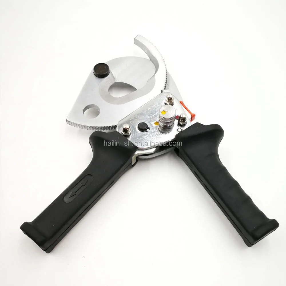 Hs-500B Rèn Lưỡi Ratchet Cable Cutter Dia 40Mm Của Nhãn Hiệu Dao Cắt Công Cụ Bàn Tay Chuyên Nghiệp Công Cụ Dây