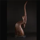 Africa bronze / brass Sculpture Sable Antelope Large bronze / brass Antelope Craft Statue