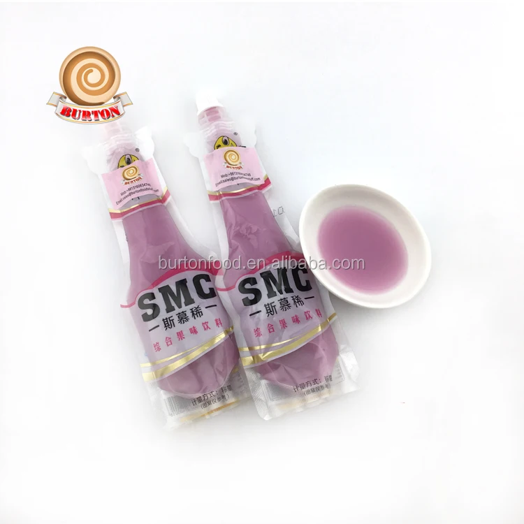 grape suck candy jelly liquid drink