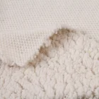 Factory supplier textile solid dyed soft sherpa fleece shu velveteen fabric