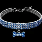 Full Sparkly Crystal Diamonds Studded Dog Cat Collar
