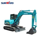 SUNWARD SWE90UF excavator agriculture mini crawler digging bagger with Best Prices