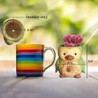 Pots Ceramic Ceramicceramic Wholesale Home Goods Hand Made Cute Succulent Pots Ceramic Bird Planters With Drainage Hole