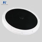 Wastewater treatment EPDM membrane wastewater air 12 inches disc diffuser