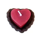Heart Shaped Scented Candle Set Valentine's Day Decoration Party Atmosphere Candle Dessert Chocolate Scented Candle
