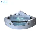 Dubai high quality ABS material bathtub with massage