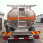 JVC 4X2 transport water oil fuel LPG tank truck fuel tanker for sale