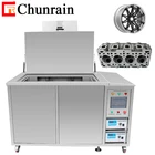 PLC Control Automatic Industrial Ultrasonic Cleaner with Pneumatic Lift for auto parts engine hub CR-720GS 360L 3600W