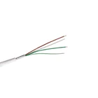 2/4*1*0.5 shieled telephone line pure copper core round cat3 network communication cable