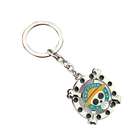 Best sale quick ship metal enamel keychain with your own logo