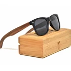 Custom bamboo temple polarized sunglasses las gafas de sol 2019 plastic sunglasses with eyewear cases