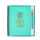 2020 New Design Pineapple Notebook and Pen Gift Set, Custom Luxury Office Stationery Set