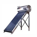Compact pressurized solar water heater