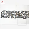 Sale High Quality Factory Gate Parts Cast Iron Flowers Decorative Metal Grape Leaves Designs