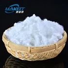 7Dx64MM Hollow Conjugated Polyester recycle Staple Siliconized Ball Fiber Wadding for Pillow