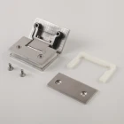 135 degree stainless steel straight edge shower hinge