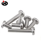 Screw Slotted Screws Jinghong M8 M10 GB65 Slotted Cheese Head Screw