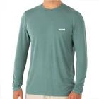 Custom Mens Long Sleeve tee T-Shirt blank bamboo underwear t shirt
