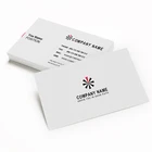 Fine Coated Paper Business Card Design Custom Printing