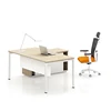 High Quality Director Office Table Desk Metal Leg White Workstation Computer Office Desk