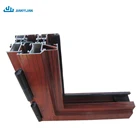 Broken bridge sliding window profiles aluminium alloy window and door