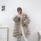 New Fashionable Style Real fox fur women coats