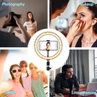 2020 160cm circle makeup fill photography studio selfie ring light 10 inch with tripod