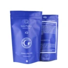 Food grade mylar gold printing stand up pouch laminated packaging bag for tea