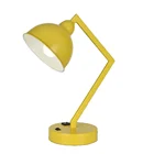 Table Study Modern Simple Fashion LED Bed Side Reading Table Lamp Metal Base For Bedroom Study Lighting