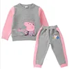 High Quality Kids Autumn Sport Clothes Girls Sweatshirt Design Clothing Set From Selling Websites