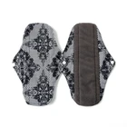 Graphic Customization Sanitary Pads Custom Print Waterproof Reusable Lady Soft Sanitary Pads