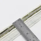 Organza Decorative Metal Trim Delicate Silver Chain Lace for Clothes/dresses/decorations