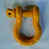 Carton steel forged 3/4" bow shackle with CE certificate