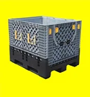 AUTOMOBILE BULK CONTAINERS BIG FOLDABLE PLASTIC PALLET BOX