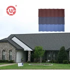 Building Roofing Materials Stone Coated Steel Shingle Roof Tiles