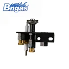 Gas fireplace pilot burner assemblies flame sensor pilot burner