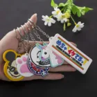 Cheap make your own custom eco-friendly soft pvc rubber cute keychains no minimum order