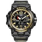 Sport Watch Latest Patient Design 1545D Outdoor Waterproof Dual Time Mens Digital Sport Watch