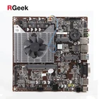 RGeek Customized High Quality Intel i3 DDR3 LVDS Mini PC Mini ITX DC 12V Motherboard with Fan